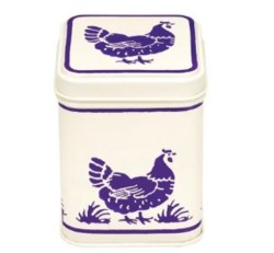 BLH1728 Hen storage tin